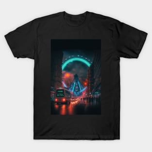 London Eye Cyberpunk T-Shirt